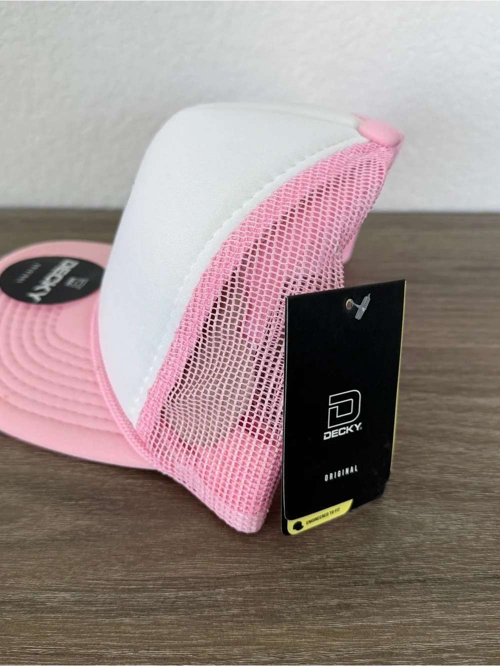 Lovers & Friends 2023 Festival Trucker Hat Pink White NWT Snapback OS
